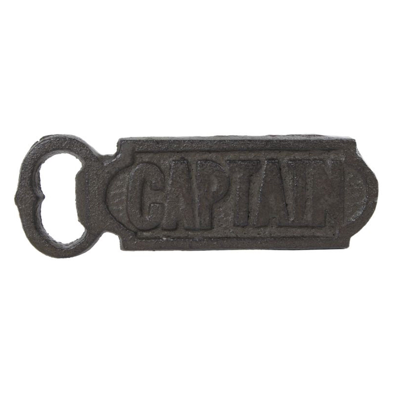 Bieropener "Captain" - Gietijzeren Flesopener 5x2x14,5 cm