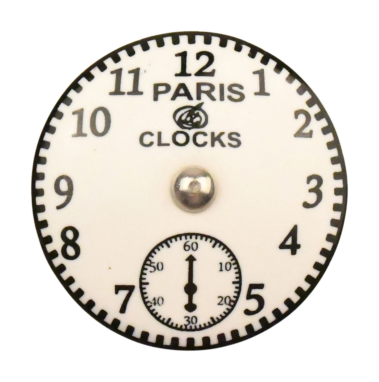 Möbelknopf 58mm „Paris Clocks“