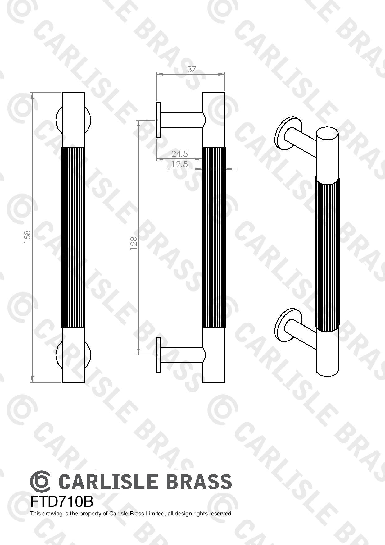 Möbelgriff „Lines“ – Luxuriöses Industrie-Design